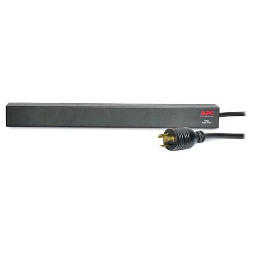 PDU de base à montage en rack APC - Unité de distribution d'alimentation (rack-montable) - CA 208 V - entrée : NEMA L6-20 - connecteurs de sortie : 12 (power IEC 60320 C13) - 1U - 19" - 3.65 m...