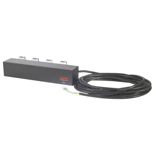 PDU en rack de base APC - Unité de distribution d'alimentation (rack-montable) - CA 230 V - entrée : câble - connecteurs de sortie : 4 (IEC 60309) - 2U - 19" - 8.5 m cordon - noir - pour P/N:...