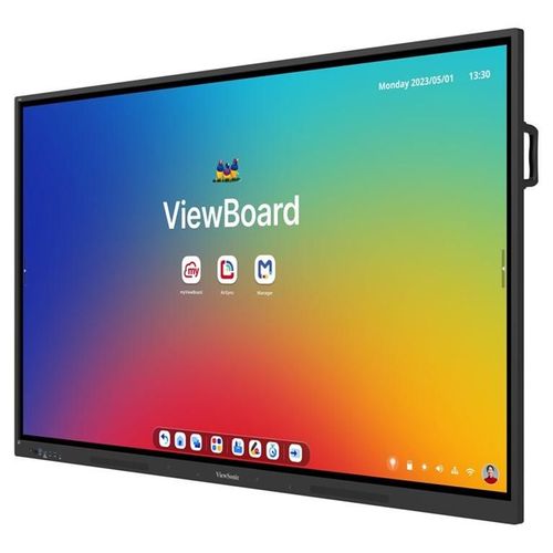 ViewSonic ViewBoard IFP8634 - 86" IFP34 Series écran LCD rétro-éclairé par LED - interactive - avec écran tactile (multi-touch) / capacité PC en option (slot-in) - Android -...