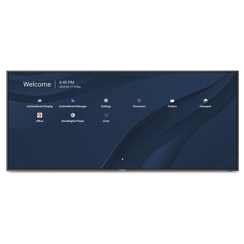 ViewSonic CDE105UW - Ecran LED 105" avec lecteur multimédia intégré - Android - 5K UHD - 500 cd/m²