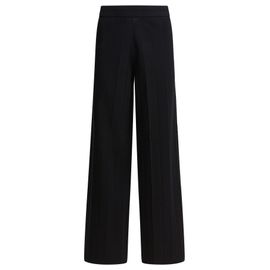Pantalons Noirs Max Mara - Mélange Élégant De Viscose Et Polyamide