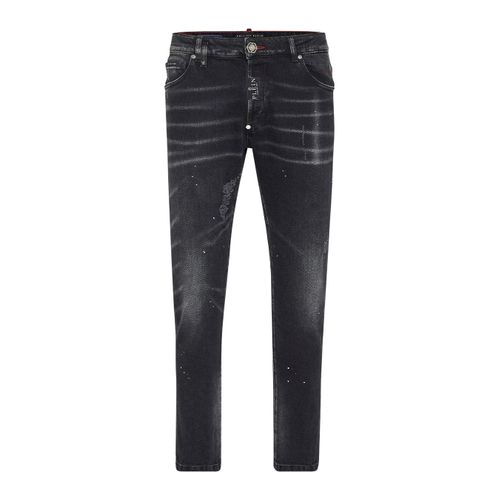 Jeans En Denim Pour Homme Philipp Plein - Fadc Mdt3890 Pde004n08gd