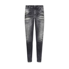 Jeans Pour Hommes Diesel A03594 Noirs - 100% Coton