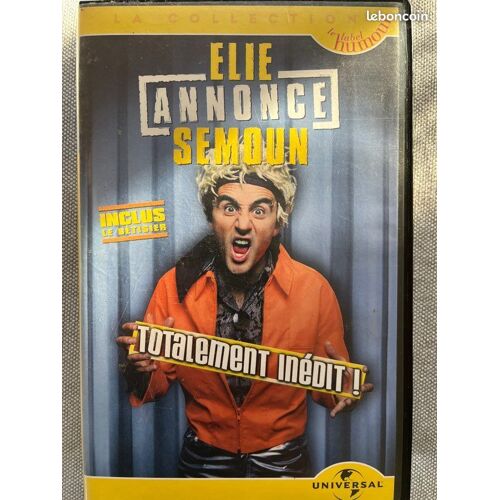 Élie Annonce Sémoun - Cassette Vhs