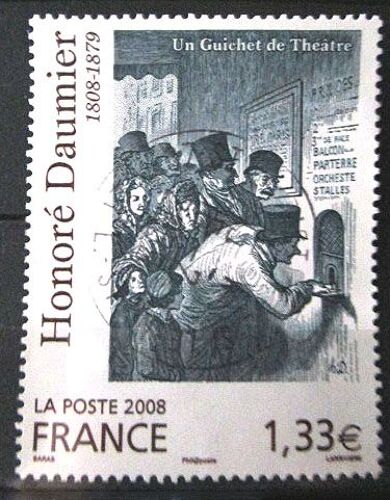 2008. F4305: "Un Guichet De Théâtre".