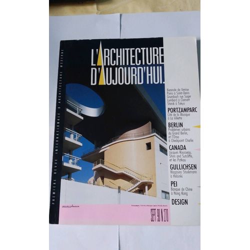 L'Architecture D'Aujourd'Hui N°270 Sept. 1990