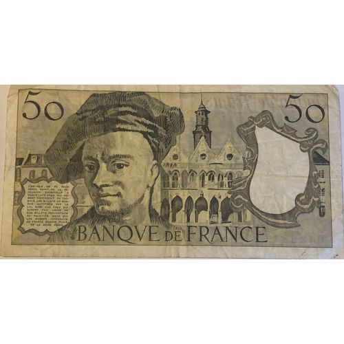 Billet 50 Franc Édition Année 1991