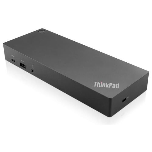 Lenovo ThinkPad Hybrid USB-C with USB-A Dock - Station d'accueil - USB-C - 2 x HDMI, 2 x DP - 1GbE - 135 Watt - Campus