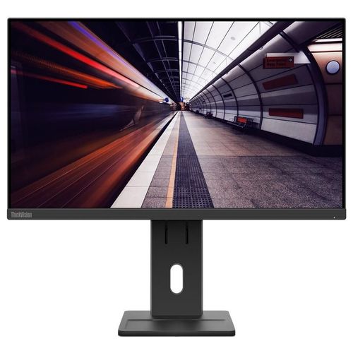 Lenovo ThinkVision E24-30 - Écran LED - 24" (23.8" visualisable) - 1920 x 1080 Full HD (1080p) @ 100 Hz - IPS - 250 cd/m² - 1300:1 - 4 ms - HDMI, VGA, DisplayPort - haut-parleurs - noir corbeau