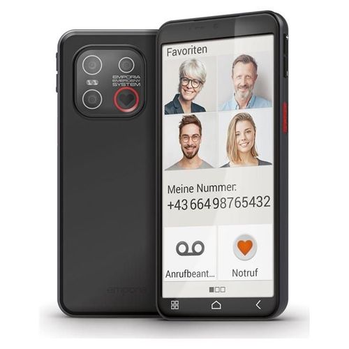 emporia SMART.6lite 128 Go Noir