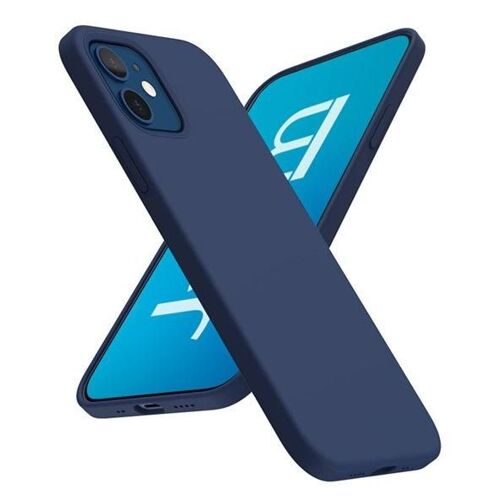 JAYM POP - Coque de protection pour téléphone portable - silicone liquide - bleu - pour Samsung Galaxy A56