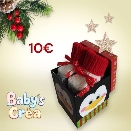 Baby'S Créa : Chaussons Bébé Mixte Fait Main