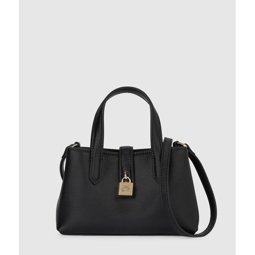Karl Lagerfeld - Mini Sac Porté Épaule Avec Cadenas K/autograph, Femme, Noir/or, Taille: One Size
