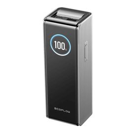 Ecoflow Rapid Power Bank 25k - 170w, Câbles Intégrés, Recharge Ultra-Rapide