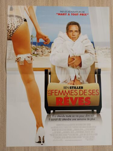 Les Femmes De Ses Rêves (The Heartbreak Kid) - Véritable Affiche De Cinéma - État Neuf, Jamais Affichée. Dimensions 40x54 Cm - Film Des Frères Farrelly, Avec Ben Stiller - Poster - Année 2007