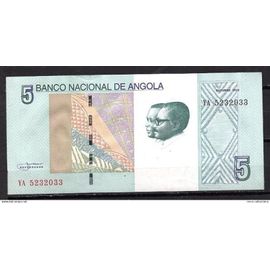 Billet De Banque Angola 5 Kwanzas 2012 Pick 151a Neuf Unc