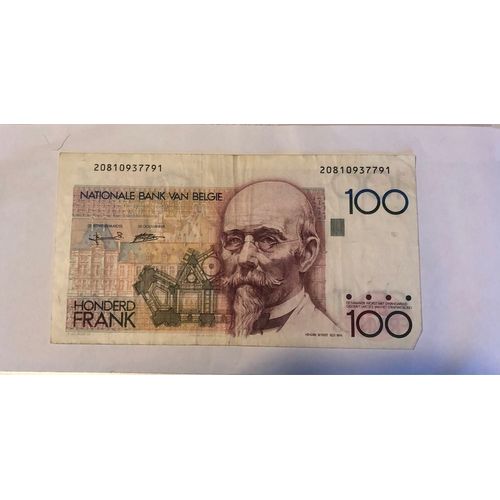 Billet 100 Franc Belge 