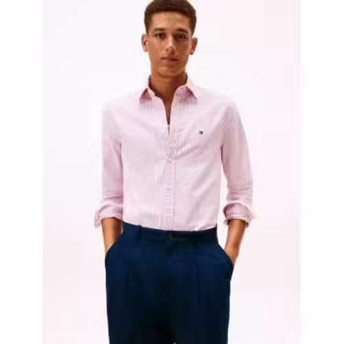 Chemise Oxford Coupe Standard À Rayures