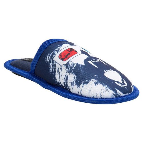 Chaussons Bas Avec Lion En Sublimation - Bleu Foncé - 31