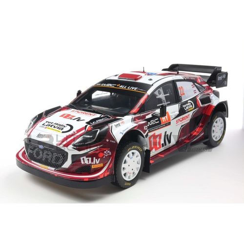 Solido 1/18 - Ford Puma Rally1 Hybrid - Rallye Latvia 2024 S1809507-Solido