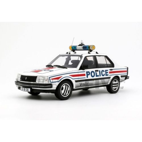 Otto Mobile 1/18 - Renault 18 Turbo Police Nationale - 1982 Ot1156-Otto Mobile