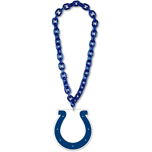 Nfl Indianapolis Colts 3d Xxl Fanchain Collier