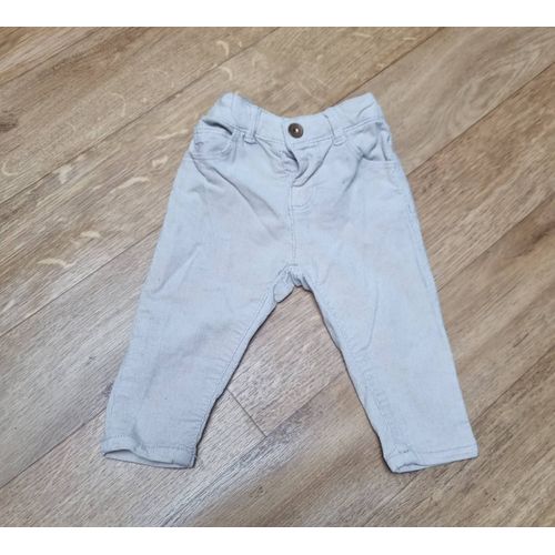 Pantalon Velours Beige Garçon Zara Taille 6 Mois