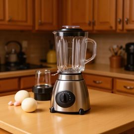 Blender Mixeur Électrique Inoxydable Grande Capacité - Puissant, Extracteur de Jus, Lait de Soja Sans Filtre - Pour Usage Domestique