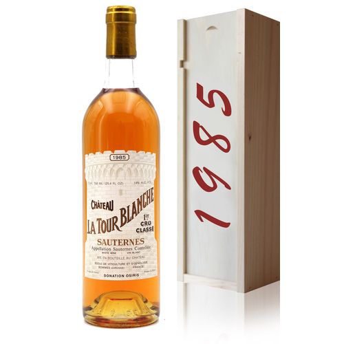 Coffret Château La Tour Blanche 1985 Sauternes - 75cl
