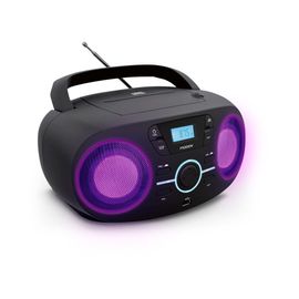 Lecteur CD lumineux avec radio FM et port USB