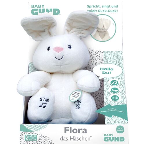 GUND Flora, Le Lapin Chantant et Parlant ? Joue Le Coup avec Les Oreilles