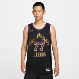 Maillot Nike Dri-Fit Nba Swingman Los Angeles Lakers City Edition Pour Homme - Noir