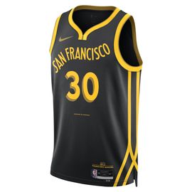 Maillot Nike Dri-Fit Nba Swingman Stephen Curry Golden State Warriors City Edition 2023/24 - Noir