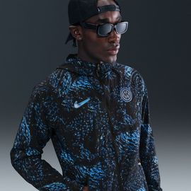 Veste Tissée Nike Football Inter Milan Awf Pour Homme - Bleu