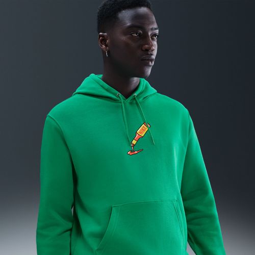 Sweat À Capuche En Fleece Nike Club Sole Food - Vert