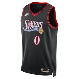 Maillot Nike Dri-Fit Nba Swingman Philadelphia 76ers 2025/26 Hardwood Classics Pour Homme - Noir