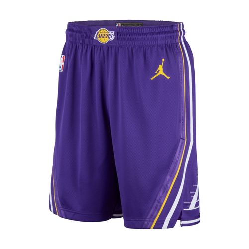 Short Jordan Dri-Fit Nba Los Angeles Lakers Statement Edition Swingman Pour Homme - Pourpre
