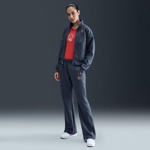 Pantalon De Tennis Taille Mi-Haute Nikecourt Heritage Windrunner Pour Femme - Bleu