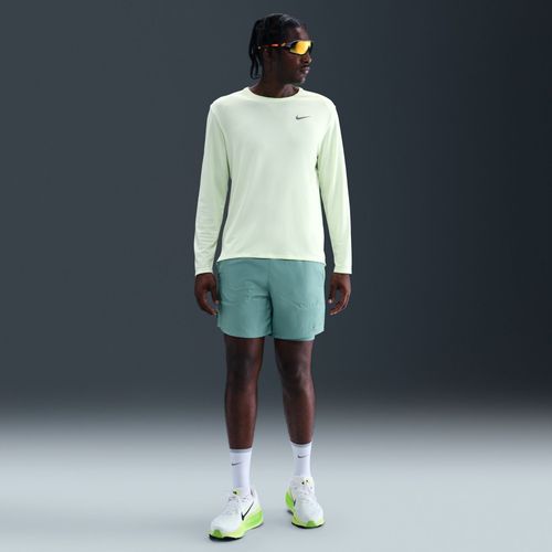 Short De Running 2-En-1 18 Cm Dri-Fit Nike Stride Pour Homme - Vert
