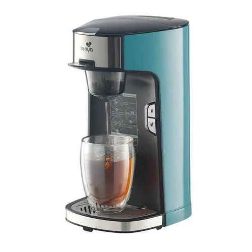 SENYA Machine à Thé Verte Tea Time, Théière Électrique Compatible Thé En Vrac Ou En Sachet