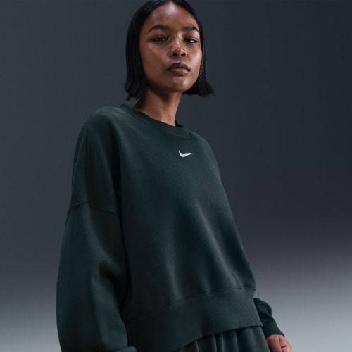 Sweat Ultra-Oversize À Col Ras-Du-Cou Nike Phoenix Fleece Pour Femme - Vert