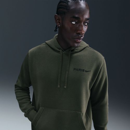 Sweat À Capuche En Fleece Nike Football Paris Saint-Germain Club Pour Homme - Vert