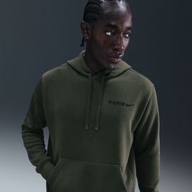 Sweat À Capuche En Fleece Nike Football Paris Saint-Germain Club Pour Homme - Vert