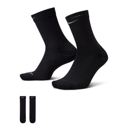 Chaussettes Mi-Mollet En Laine Nike Running Lightweight (1 Paire) - Noir