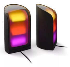 Pack 2 Projecteurs Muraux Philips Hue Play Noir