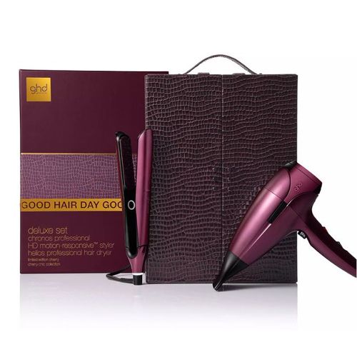 Ghd - Coffret Chronos + Helios - Collection Cherry Chic