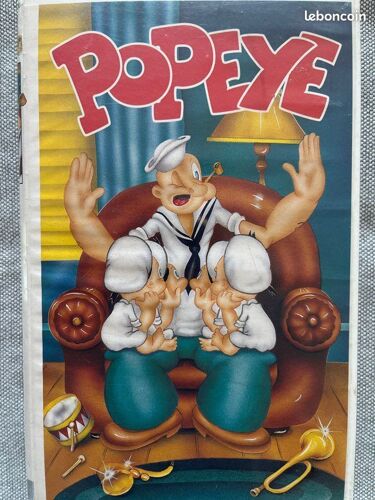 Popeye - Festival Cartoon - Cassette Vhs