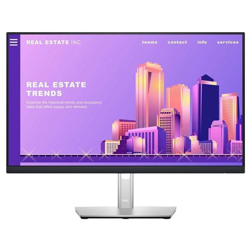 Dell P2422H - Écran LED - 24" - 1920 x 1080 Full HD (1080p) @ 60 Hz - IPS - 250 cd/m² - 1000:1 - 5 ms - HDMI, VGA, DisplayPort - noir - avec 3 ans de service d'échange avancé et garantie...