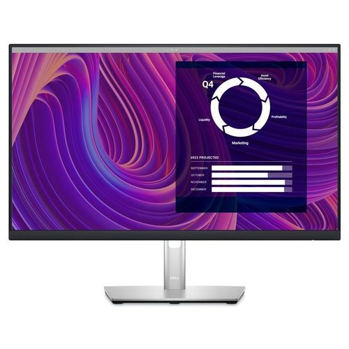 Dell P2423D - Écran LED - 24" - 2560 x 1440 QHD @ 60 Hz - IPS - 300 cd/m² - 1000:1 - 5 ms - HDMI, DisplayPort - noir - Conformité TAA - avec 3 ans de service d'échange avancé et garantie...