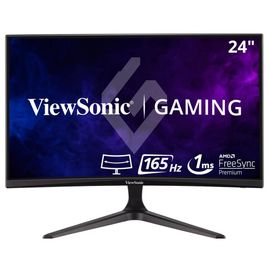 ViewSonic VX2418C - Écran LED - jeux - incurvé - 24" (23.6" visualisable) - 1920 x 1080 Full HD (1080p) @ 165 Hz - VA - 250 cd/m² - 3000:1 - 1 ms - 2xHDMI, DisplayPort - haut-parleurs